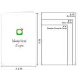 Long Distance Valentines Day Card Gift For Boyfriend Girlfriend Husband Wife Partner, Cute Anniversary Love Card For Him Her, Messages From You Cards, Long Distance Miss You Gift, Romantic Miss You Cards - Hope Is You