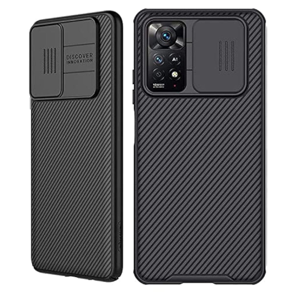 Redmi Note 11 Pro 5G Case, Nillkin Slim case Protective Cover with Camera Protector