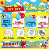 100pcs Toy Story Balloon Arch Kit for Baby Shower & First Birthday Party Decor