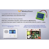 2000Mah Backup Battery Replacement For 2Gig Batt1, Batt1X, Batt2X, 6Mr2000Aay4Z, Gc2 2Gig-Cntrl2 2Gig-Cp2, Gckit311, 228844, Go Control Security Panel Alarm System 10-000013-001, Linear Pers-4200
