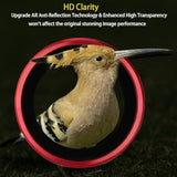 Camera Lens Protector For Iphone 16 Pro & Iphone 16 Pro Max, Tempered Glass Lens Protector Aluminum Alloy Ring Camera Cover Fits For Iphone 16 Pro/16 Pro Max (Red)