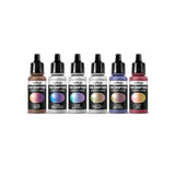 - The Shifters Space Dust | Set Of 6 Metallic Acrylic Airbrush Colours | Ideal For Painting Fantasy Figures And Wargames | Contains 6 Bottles X 17 Ml (0.57 Fl.Oz.)