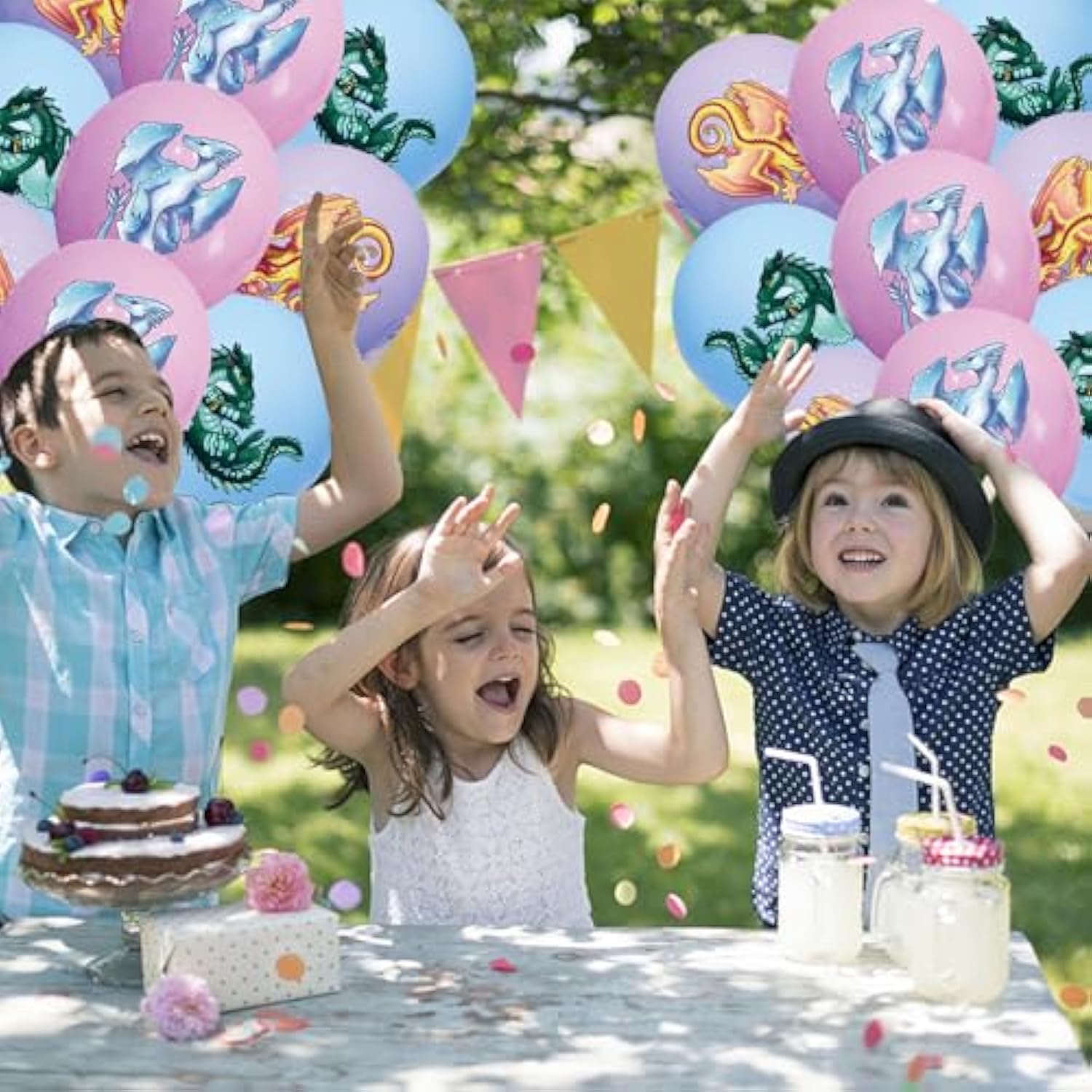 18Pcs Wings Of Fire Dragon Balloons Birthday Party Supplies Boys And Girls Adult For Wings Dragon Birthday Party Decorations Party Favor Balloons