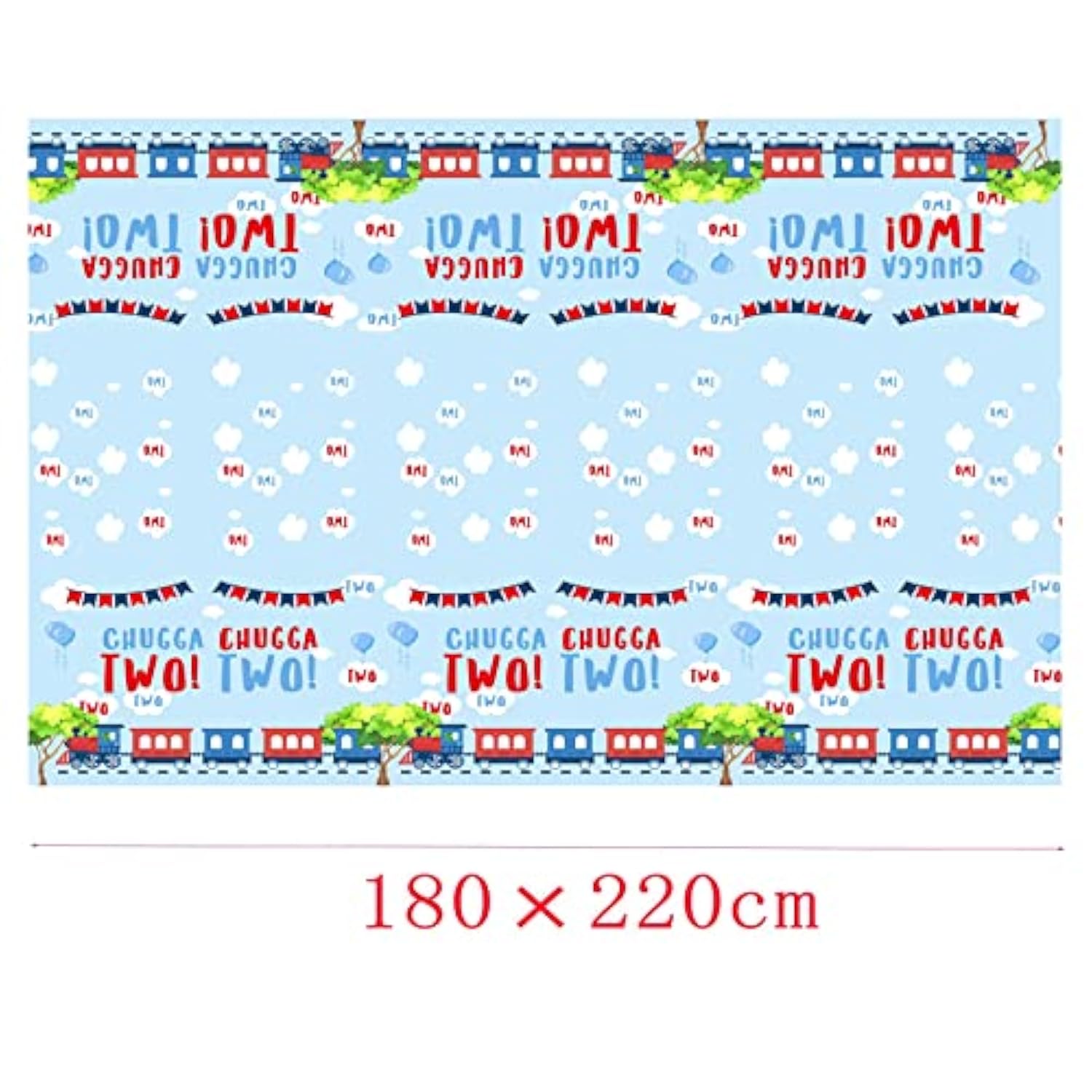 Chugga Chugga Two Two Party Supplies,Train 2Nd Birthday Party Supplies