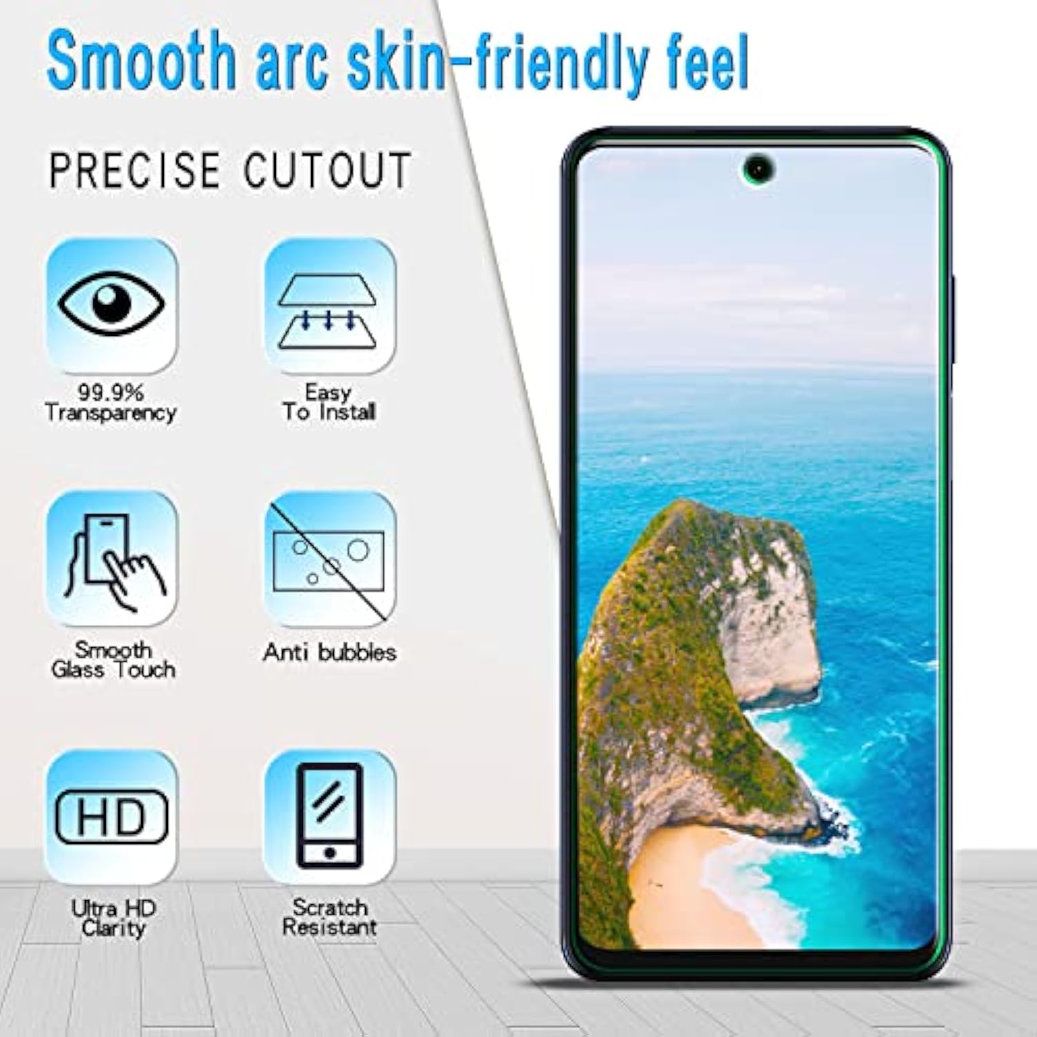 [3 Pack Screen Protector For Motorola Moto G Stylus 2022, Moto G Stylus 5G 2022 [Not Fit For 2021/2020 Version] Tempered Glass, Bubble Free, Anti Scratch, Case Friendly
