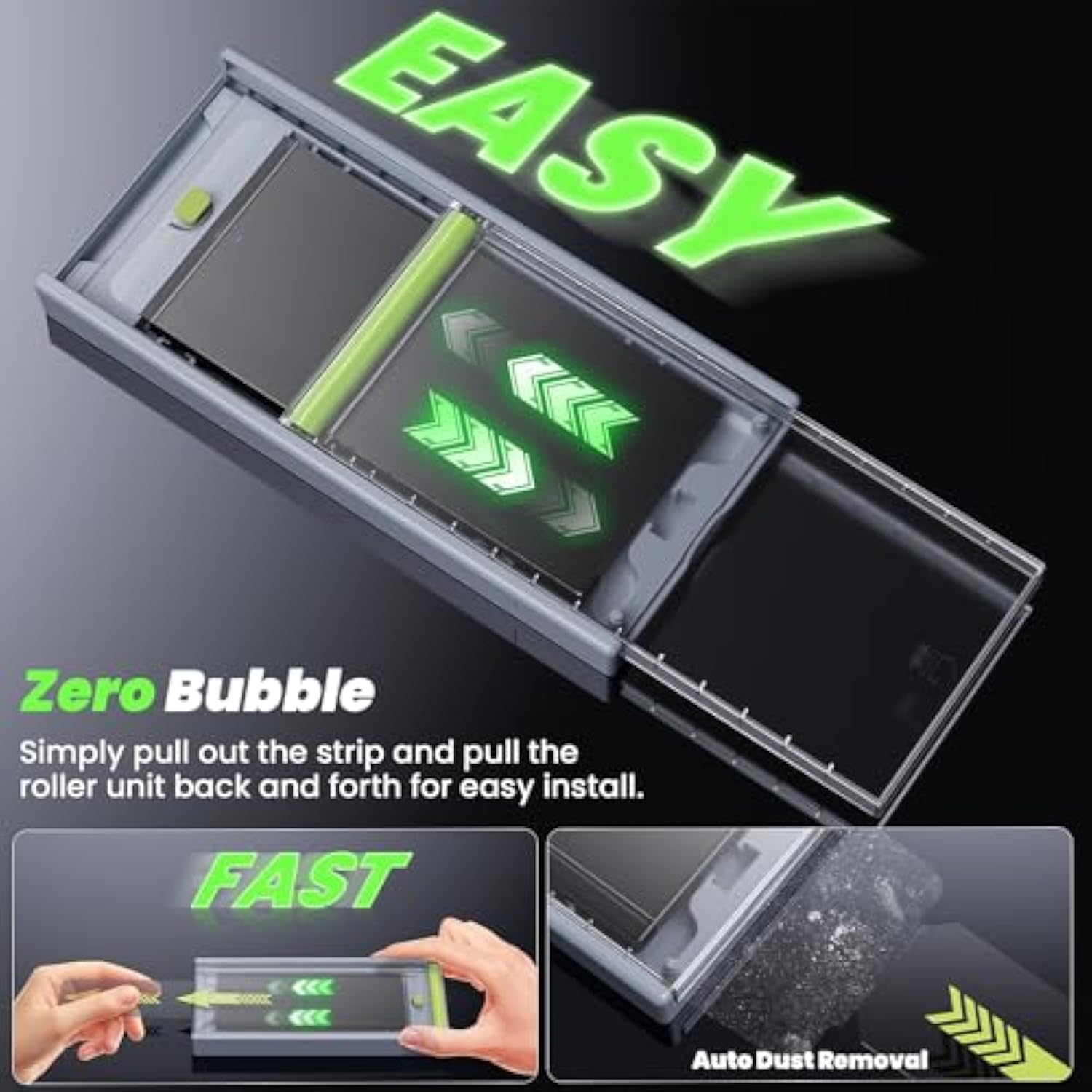 For Samsung Galaxy S24 Ultra Privacy Screen Protector Tempered Glass [24° Anti-Spy] [Zero Bubble] [Auto Dust-Remove] [Support Fingerprint Unlock] Anti Glare Hd 9H 6.8 Inch - 2 Pack