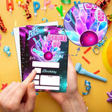 Let'S Strike Up Birthday Party Invitation, Bowling Fill-In Invites For Men & Women, 20 Invitations With Envelopes(4" X 6")?Adults Party Favors Decorations And Supplies-13