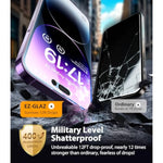 -4 Pack For 14 Pro Max Privacy Screen Protector[6.7 Inches] With 2 Pack Camera Lens Protector, [Drop Protection] 9H Hardness Scratch Resistant Tempered Glass Film, Easy To Install