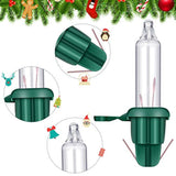 240 Pcs Replacement Christmas Tree Light Bulbs 2.5V 0.425W Led Christmas Incandescent String Light Replacement Bulbs