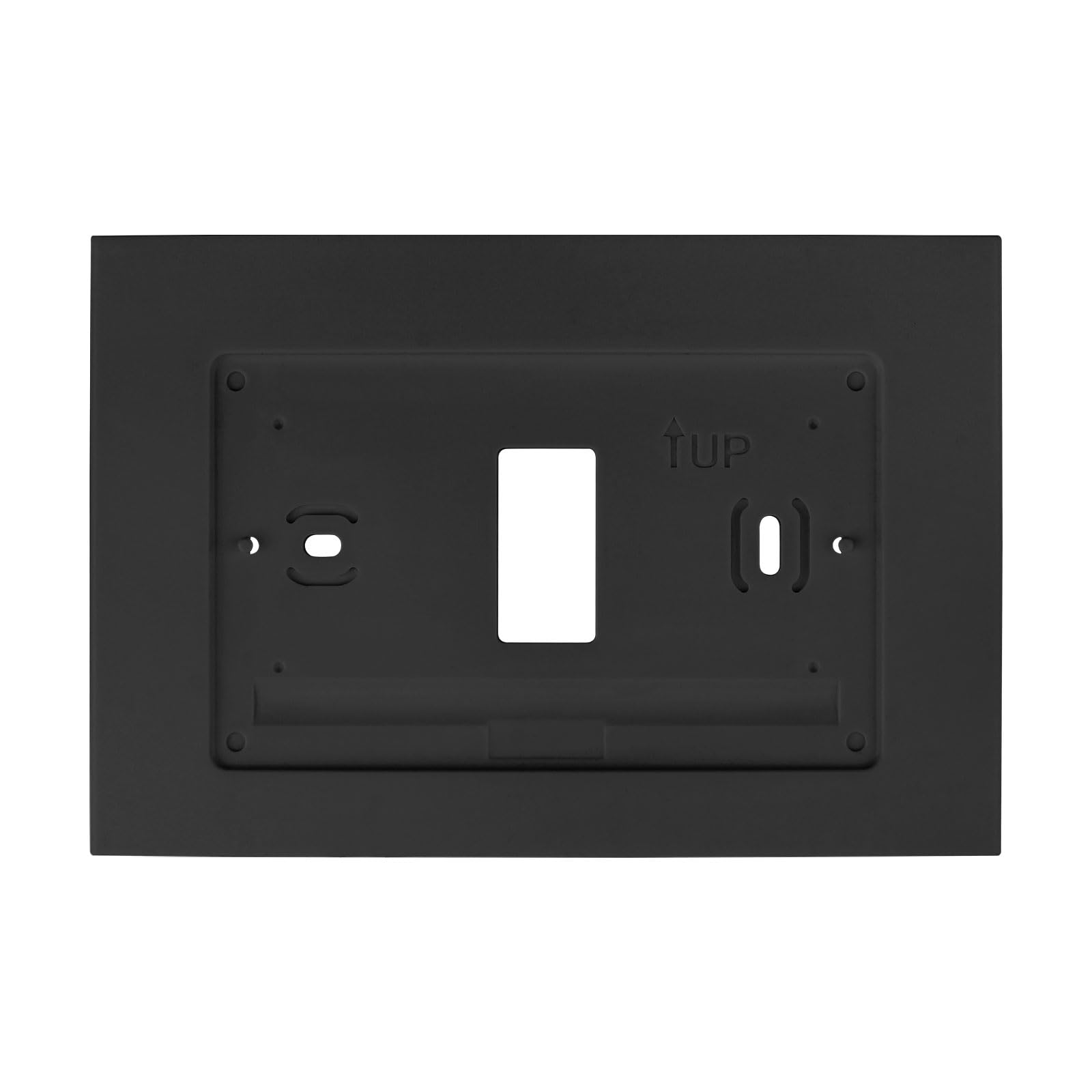For Emerson F61-2663 Wall Plate, Fits For Sensi Wi-Fi Programmable Thermostat White (Black)