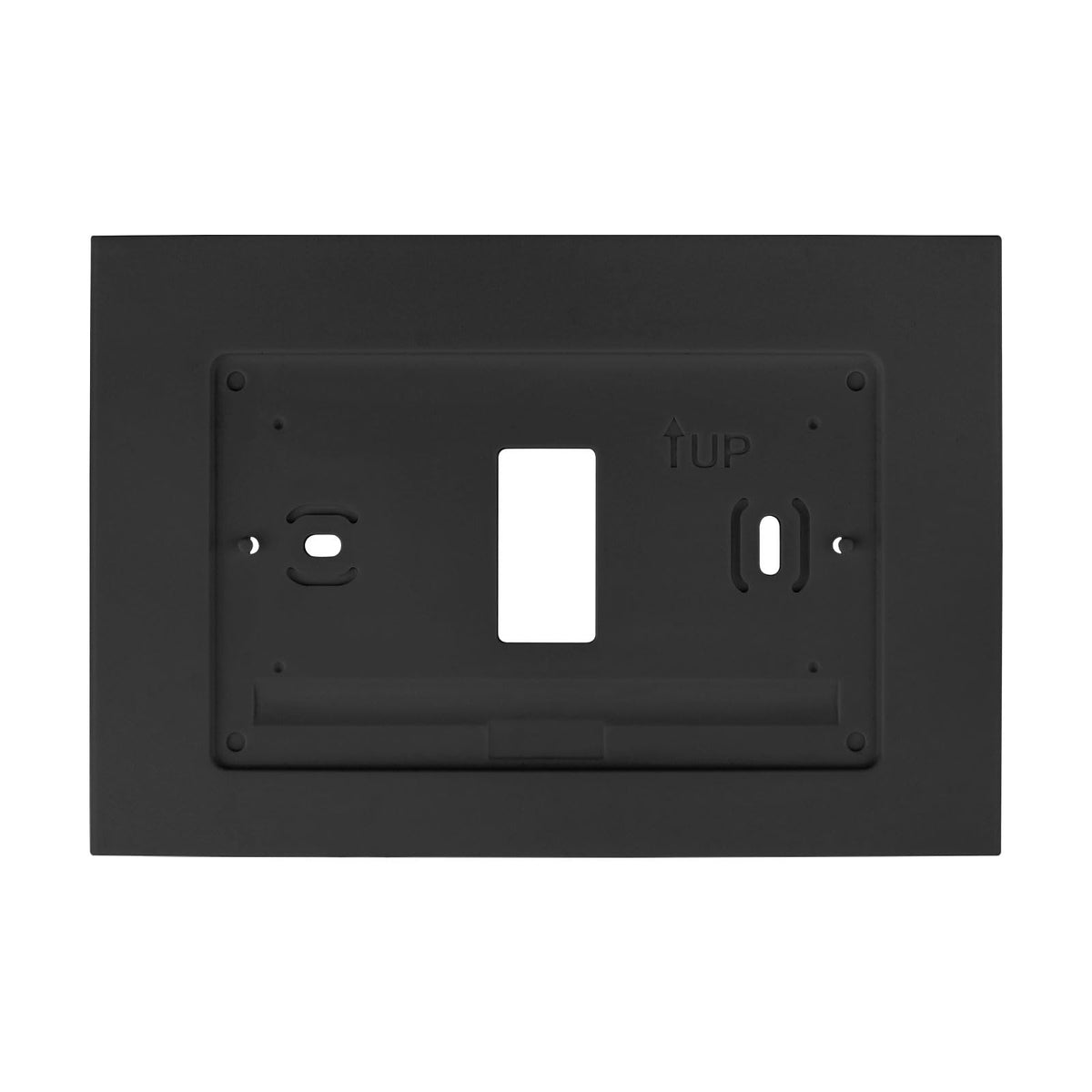 For Emerson F61-2663 Wall Plate, Fits For Sensi Wi-Fi Programmable Thermostat White (Black)
