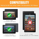 Case For All-New Amazon Fire Hd 10 Tablet (11Th Generation 2021 Release) And F
