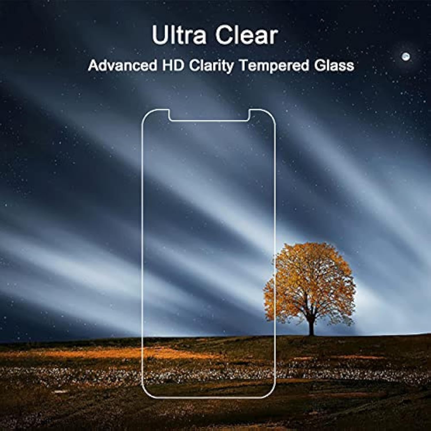3-Pack iPhone 12/12 Pro 6.1 Inch Tempered Glass Screen Protector