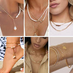 5M Gold Plated Necklace Chain For Jewelry Making 304 Stainless Steel Paperclip Chain Roll With Lobster Clasps And Jump Rings For Men Women Making Jewelry Craft Support Jewelry Findings