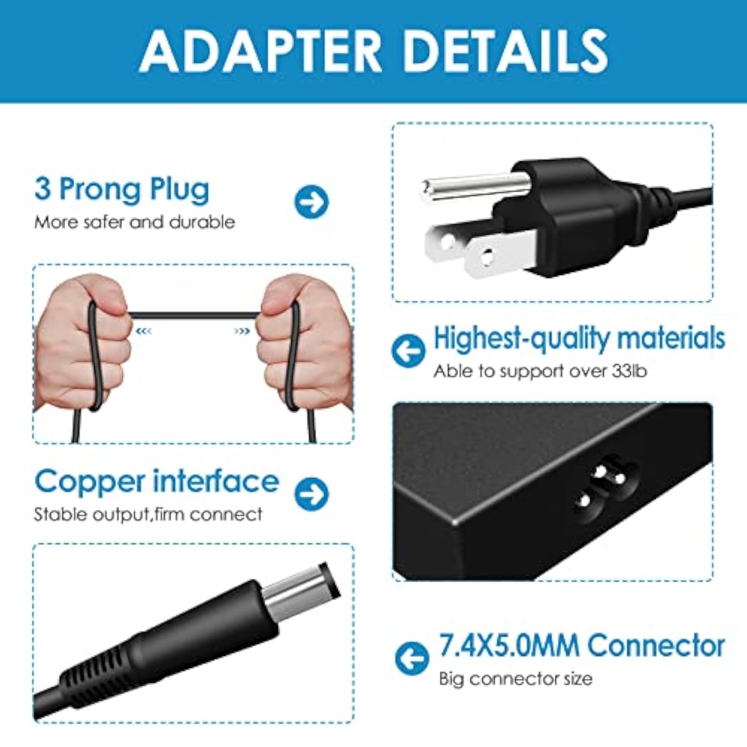 New 180W Ac Charger Fit For Dell Dock Wd19 K20A001 D6000 D6000S Docking Statio