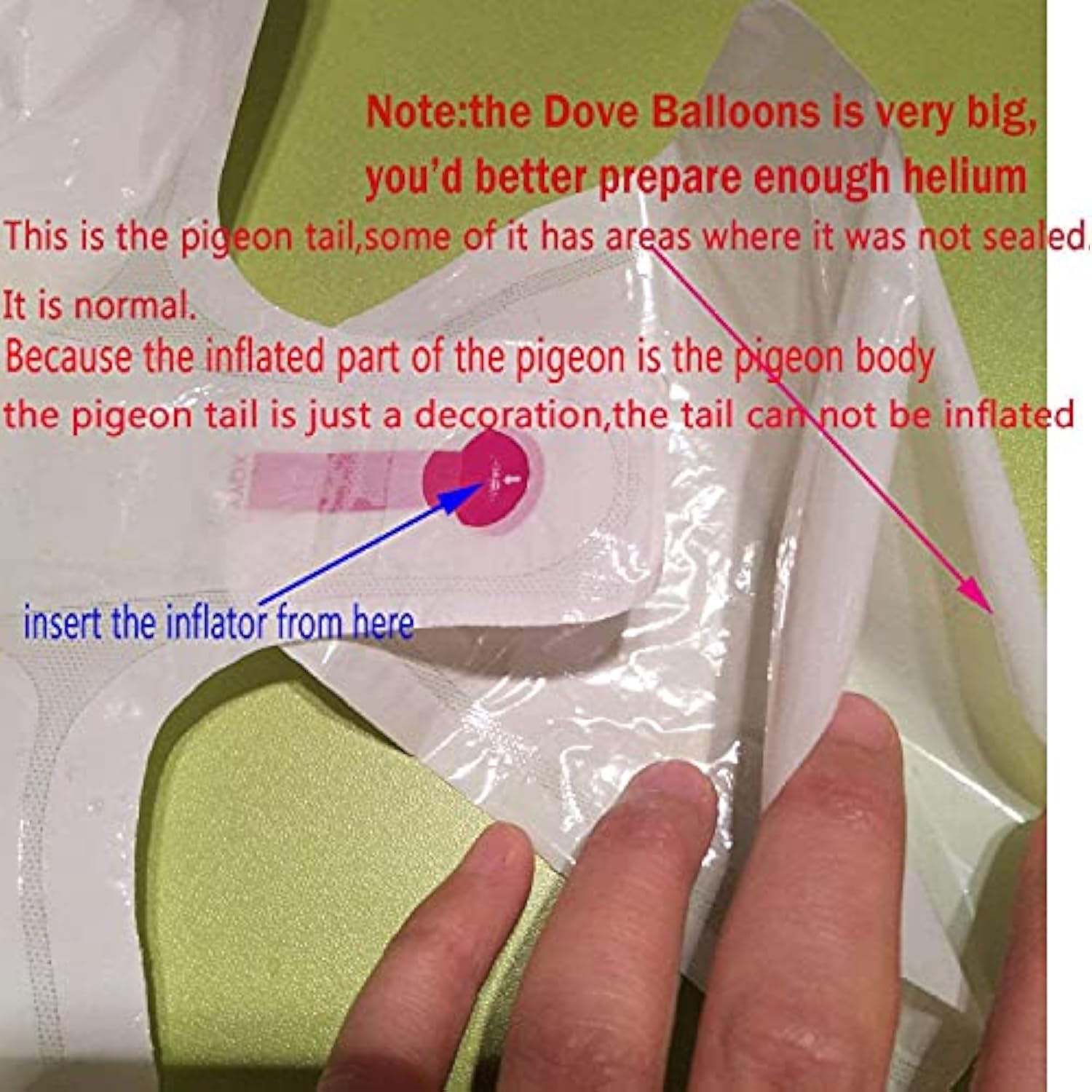 26 Blue Biodegradable Memorial Balloons with Large Dove for Funeral or Remembrance Release