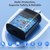 Type C Charger Fast Charging For Samsung 25W Fast Charger, 2-Pack Pd/Pps Usb C Fast Wall Charger Block With 6Ft Type C To Type C Cable For Samsung Galaxy S23/S22/S21/S20/Note 20/Note 10/ Iphone 15