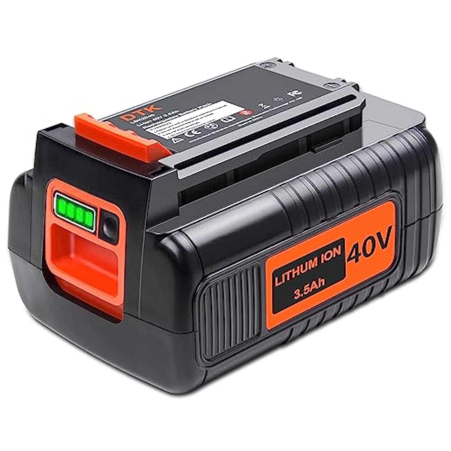 3.5Ah 40V Max Battery Replacement For Black And Decker 40V Lithium Battery Lbx2040 Lbx36 Lbxr36 Lbxr2036 Lst540 Lst136W Replacement For Black&Decker 40V Lithium Battery