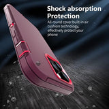 Heavy Duty Shockproof Full Body Protection 3 in 1 Silicone Rubber & Hard PC Rugged Durable Phone Cover for iPhone 14 Pro Max