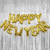 16 Inch Happy New Year Gold Foil Balloon Banner Party Decoration