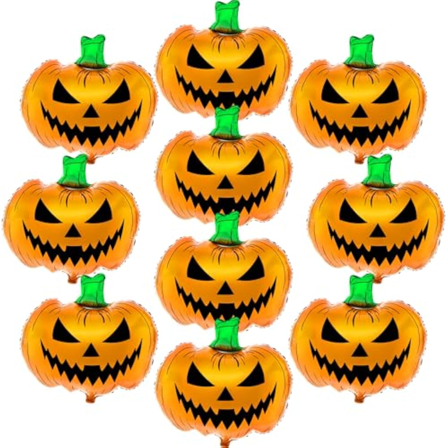 30 Inch Scary Halloween Pumpkin Foil Balloon Jack O Lantern Party Decoration