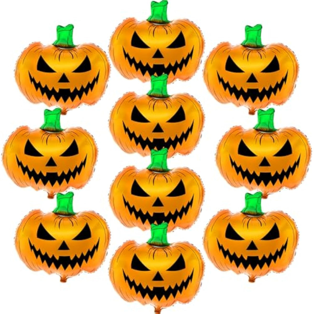 30 Inch Scary Halloween Pumpkin Foil Balloon Jack O Lantern Party Decoration