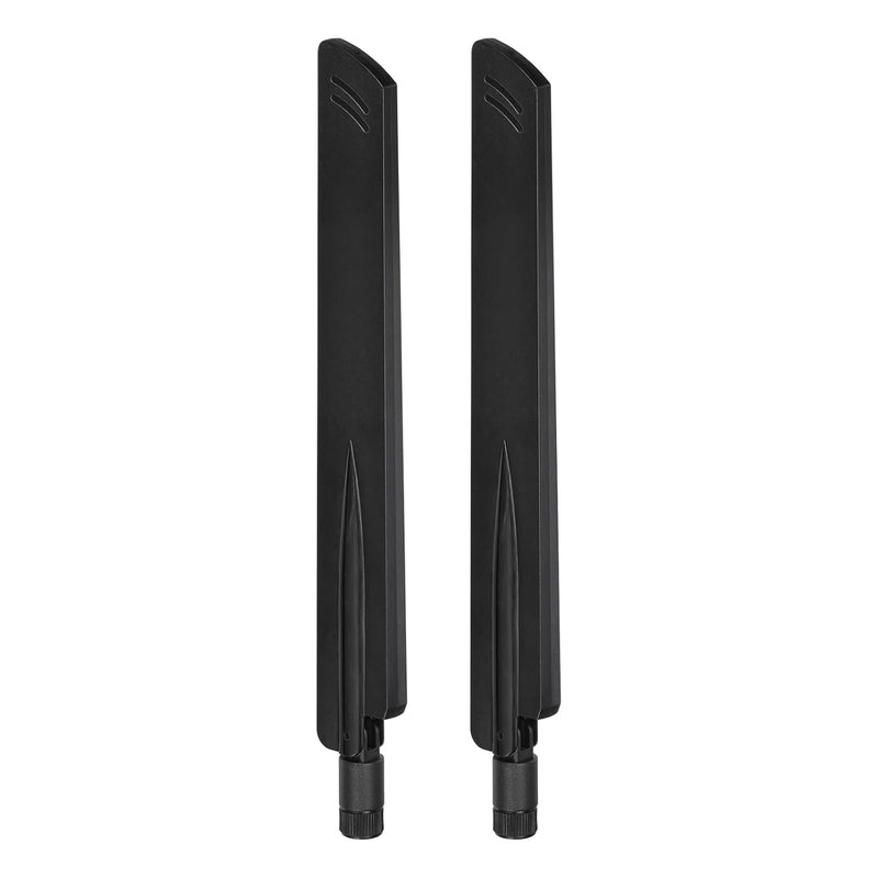 Tri-Band Wifi 6E Antenna 6Ghz 5Ghz 2.4Ghz Rp-Sma Wifi Antenna (2-Pack) For Pc