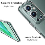 Soft TPU Shock Absorption Slim Embossed Pattern Protective Back Cover OnePlus 9 Pro 5G Case