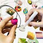 Jewelry Making Kit For Girls Arts And Crafts Gifts Ages 8 9 10 11 12 Years Old And Teens - 11 Charm Pendants, 9 Necklaces, 2 Bracelets