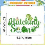 Hatching Soon Dinosaur Cake Topper Dinosaur Cake Decorations Hatching Soon Baby Shower Decorations Dinosaur Baby Shower Decorations