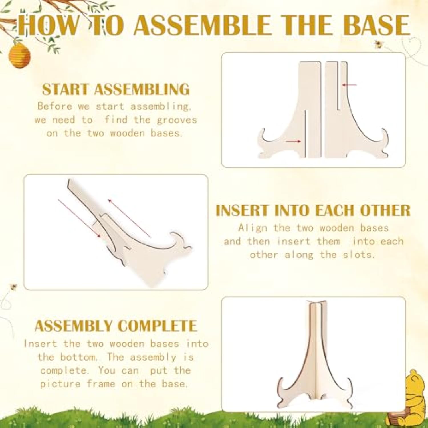 Winnie Guest Book Alternative - Ideas Baby Gender Reveal Party With 60 Bee Wood Slices To Diy Meaningful Guestbook Keepsake Guest Book With Baby Sonogram Photo Frame For Baby Shower Decoration