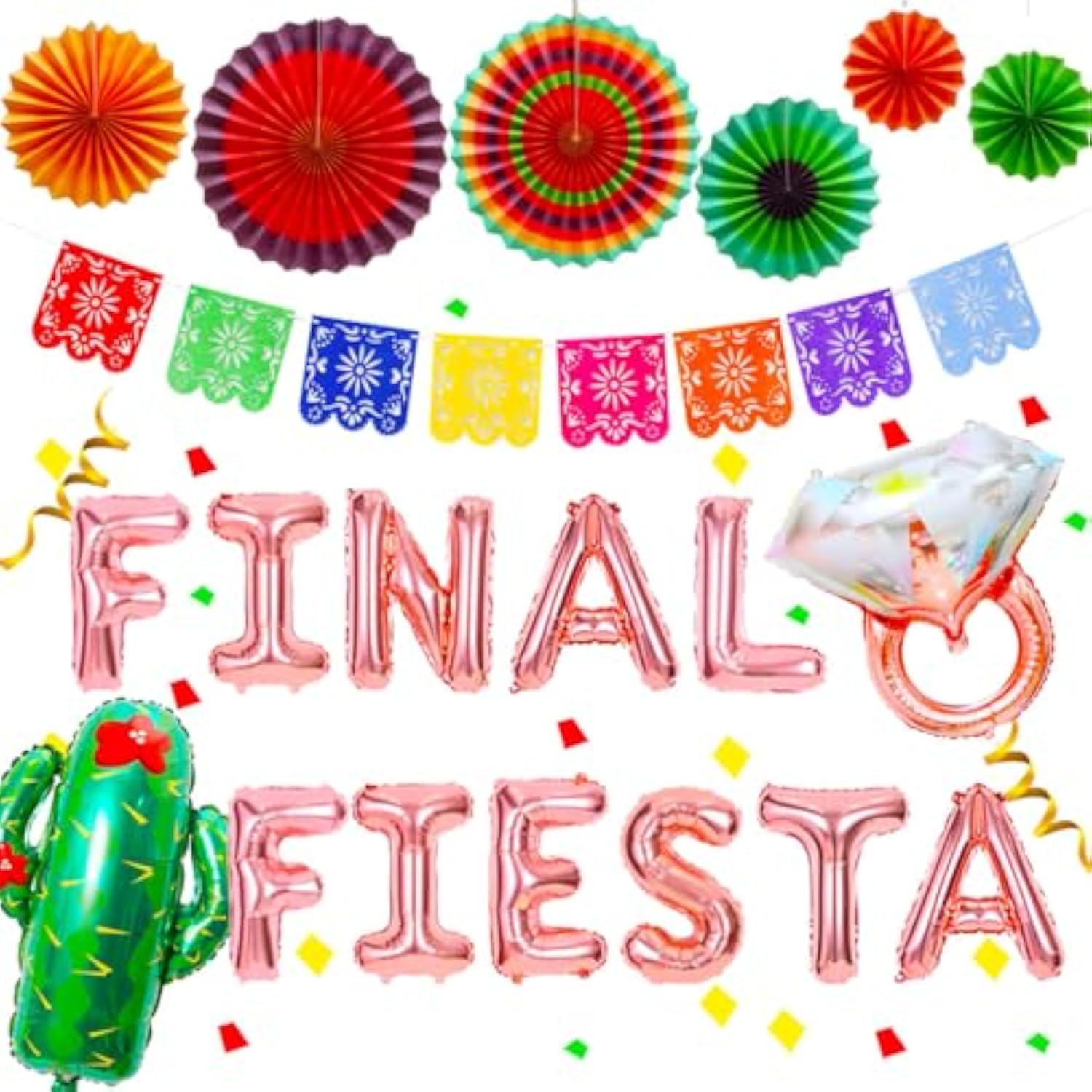 Luxury Final Fiesta Bachelorette Party Decoration Final Fiesta Backdrop Final Fiesta Balloon Last Fiesta Bachelorette Decoration Mexican Bachelorette Decoration Final Fiesta Banner