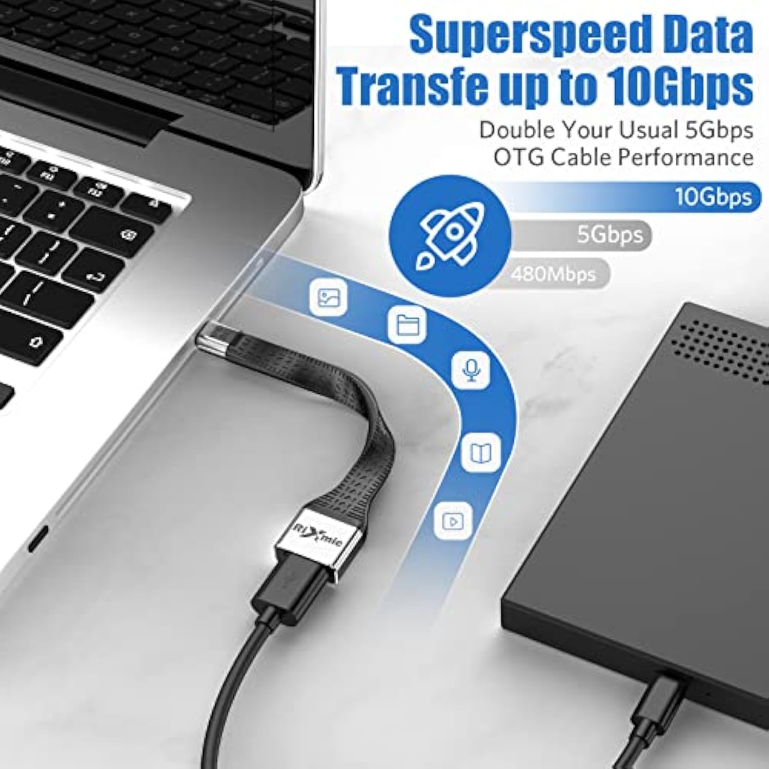 Usb C To Usb Adapter, Type C To Usb A Otg Adapter, Usb C Male To Usb A Female