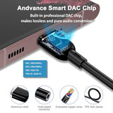 USB Type C to 3.5mm Headphone Jack Adapter for  Galaxy S26 Ultra S26+ S26 S25 Ultra A17 S25+ S24 S23 FE A16 A55 A54, iPhone 17,
