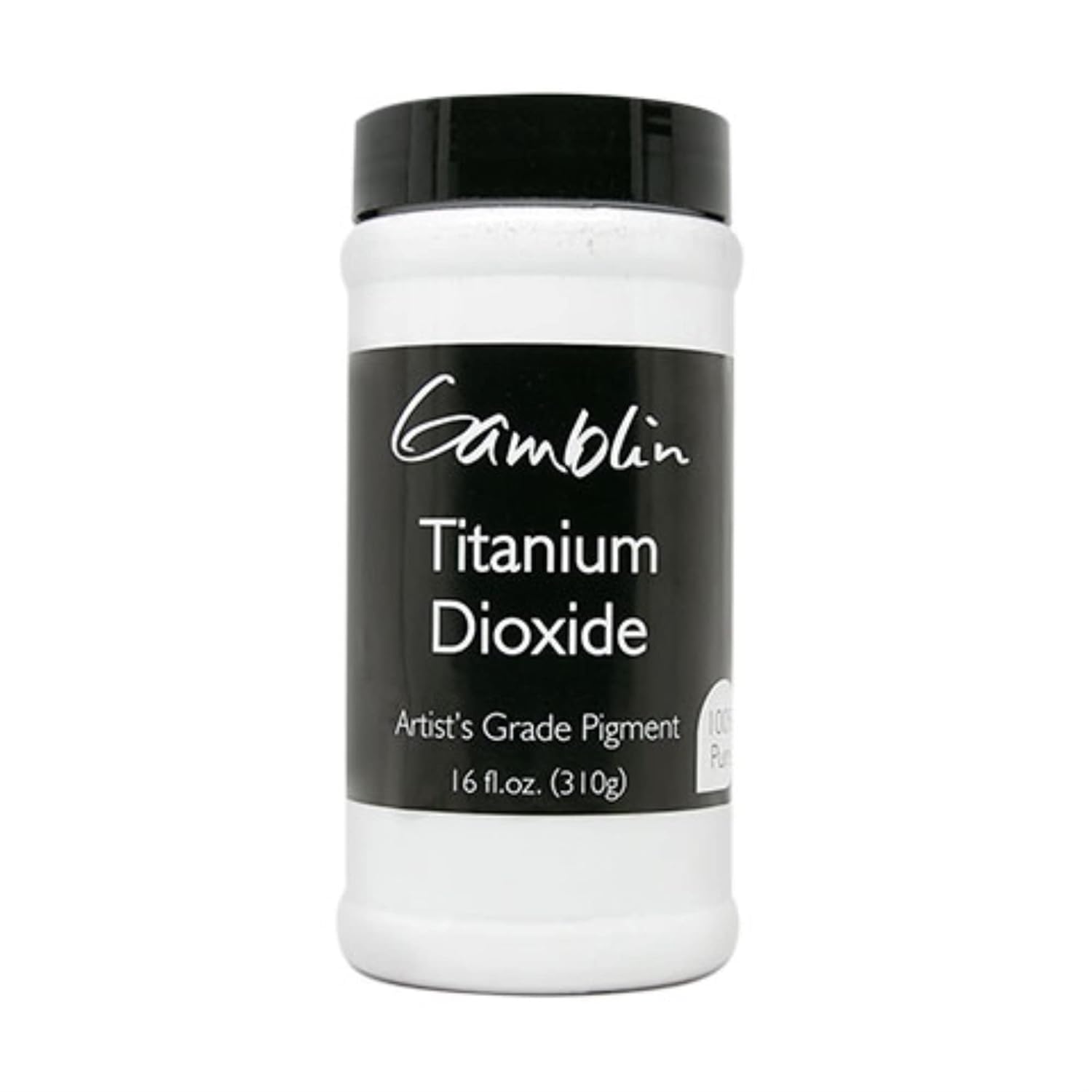 Dry Pigment Size: 10.93 oz, Color: Titanium Dioxide