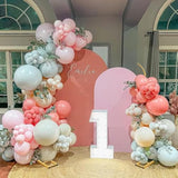 2-Pack Balloon Arch Stands Metal Backdrops for Wedding & Party Decor