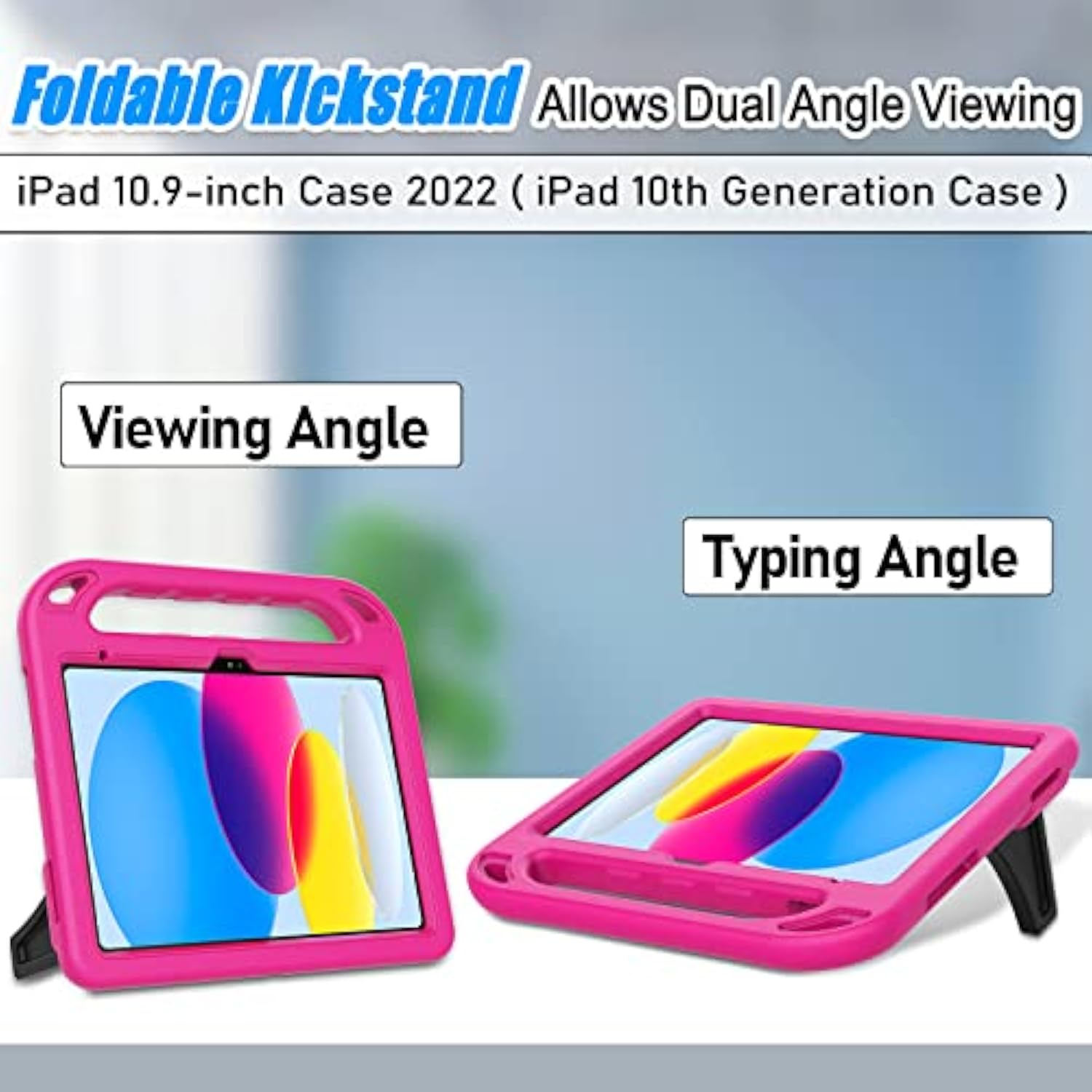 Kids Case For Ipad 10Th Generation 2022 10.9 Inch, Ipad 10Th Gen Case [Built-I