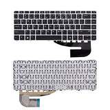 Keyboard Replacement Without Backlight Compatible With Hp Elitebook 745 G3 745 G4 840 G3 840 G4 And Zbook 14U G4 Series Laptop 821177-001 836307-001 819876-001 836308-001