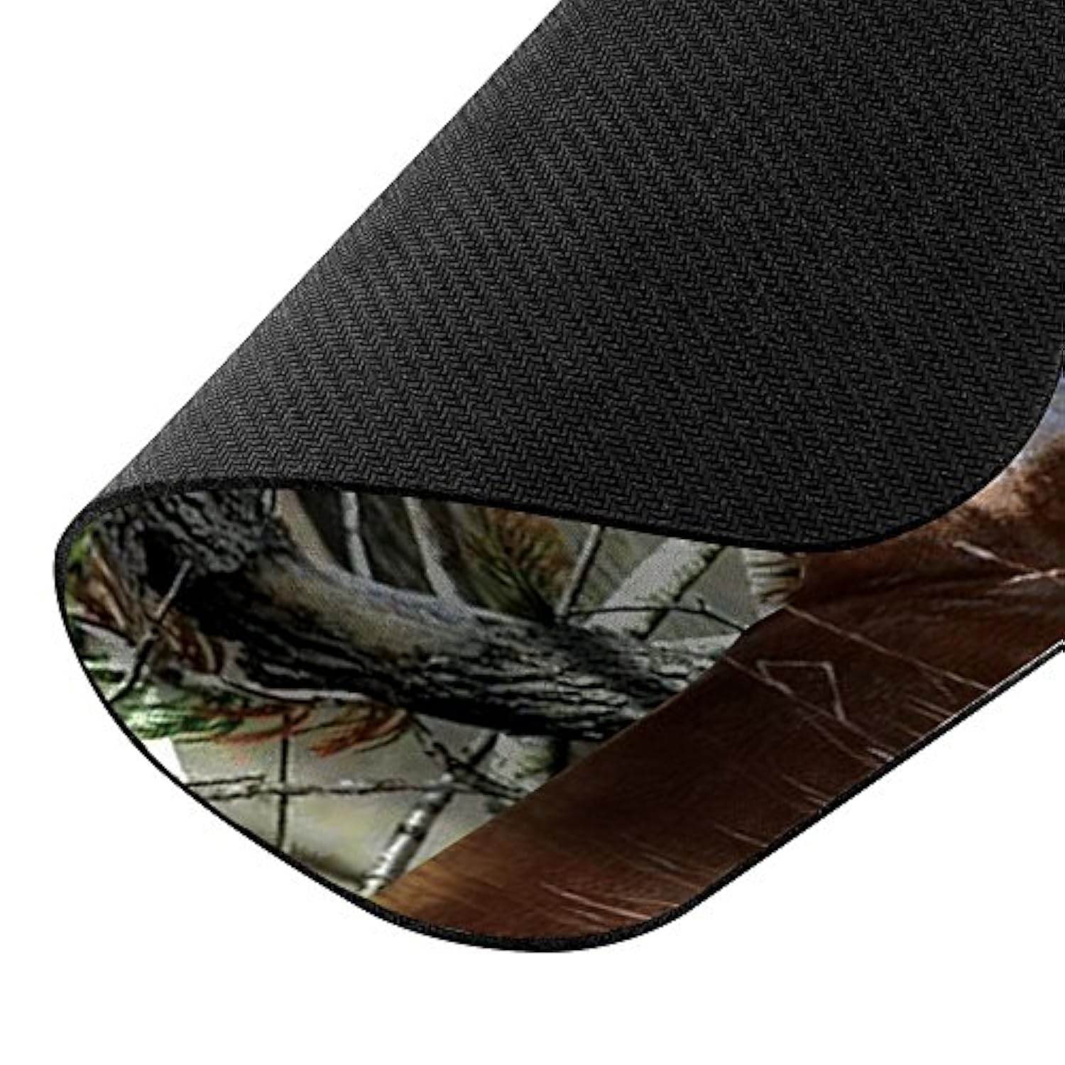 Non-Slip Rectangle Mousepad, Deer Hunter Mouse Pad For Home, Office And Gaming Desk