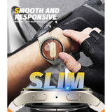 (2 Pack) Tempered Glass Watch Screen Protector For Samsung Galaxy Watch 7 40Mm/Watch 6 40Mm, With Auto Alignment Tool 9 Hardness High Definition Anti-Scratch Bubble Free