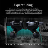 Kbear Ks1 1Dd Hifi Earphones Headphones, Iem Monitor Earphones With New 10Mm D
