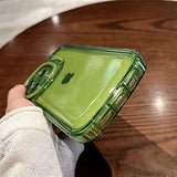 Compatible With Iphone 13 Pro Max Case With Clear Kickstand Creative Protective Design Case With Camera Holder For Tpu Slim Shockproof Cool Phone Case For Iphone 13 Pro Max-Green