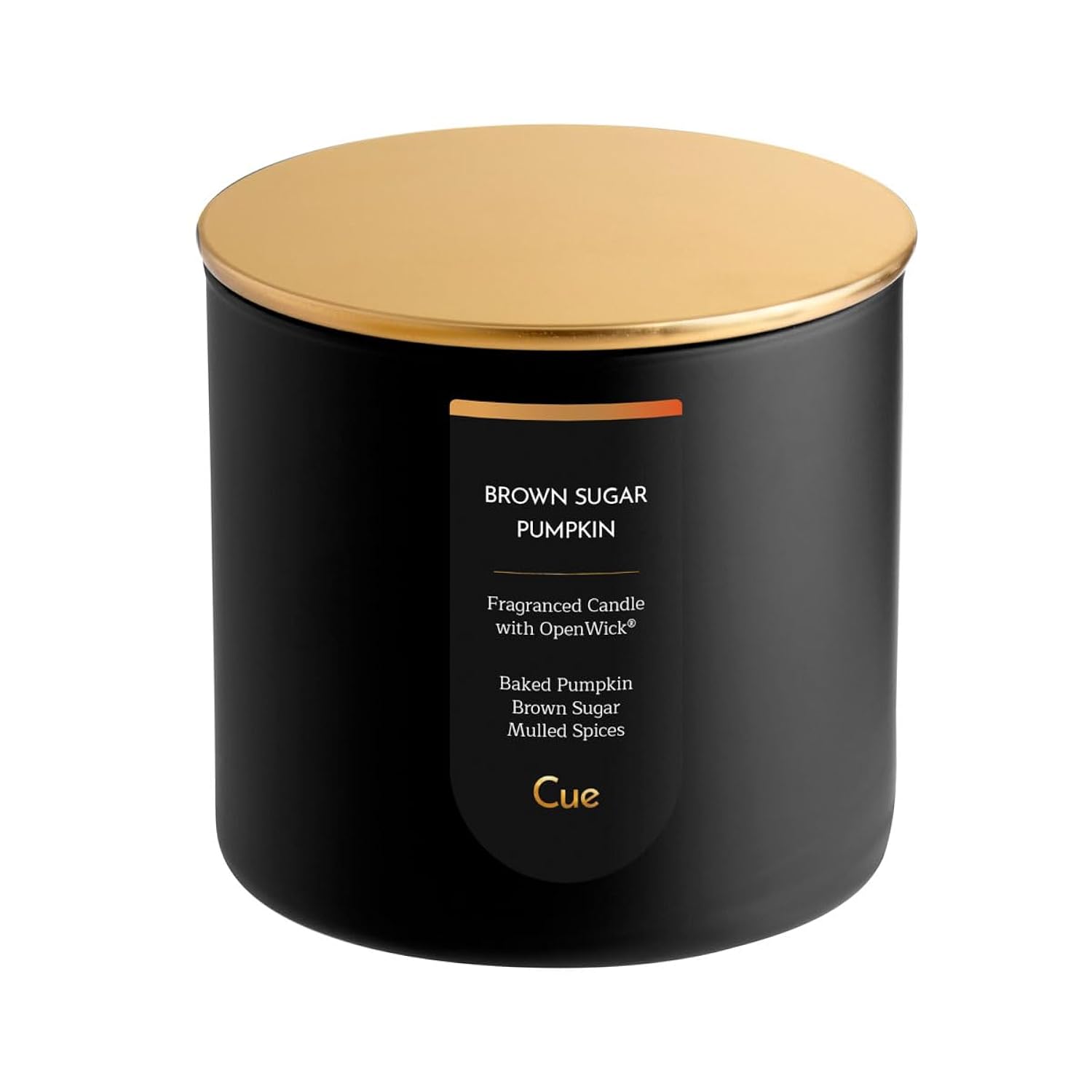 Scented Candle | Openwick Clean Burning | Soy Coconut Wax Blend | Fall | Clean Burning | Gift | Extended Burn Time | 70 Hour Burn Time | 14Oz | Brown Sugar Pumpkin