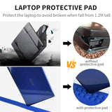 17 Inch Laptop Backpack For Travel Water Resistant College Backpack For Men/Women Laptop Bag With Usb Charging Port,Black