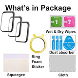 3D Screen Protector Compatible With P66D 1.85” Nerunsa Ddidbi Dotn And Aptkdoe Smart Watch