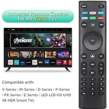XRT140 Universal Remote for Vizio Smart TVs with Vudu, Netflix, Prime, Hulu Keys