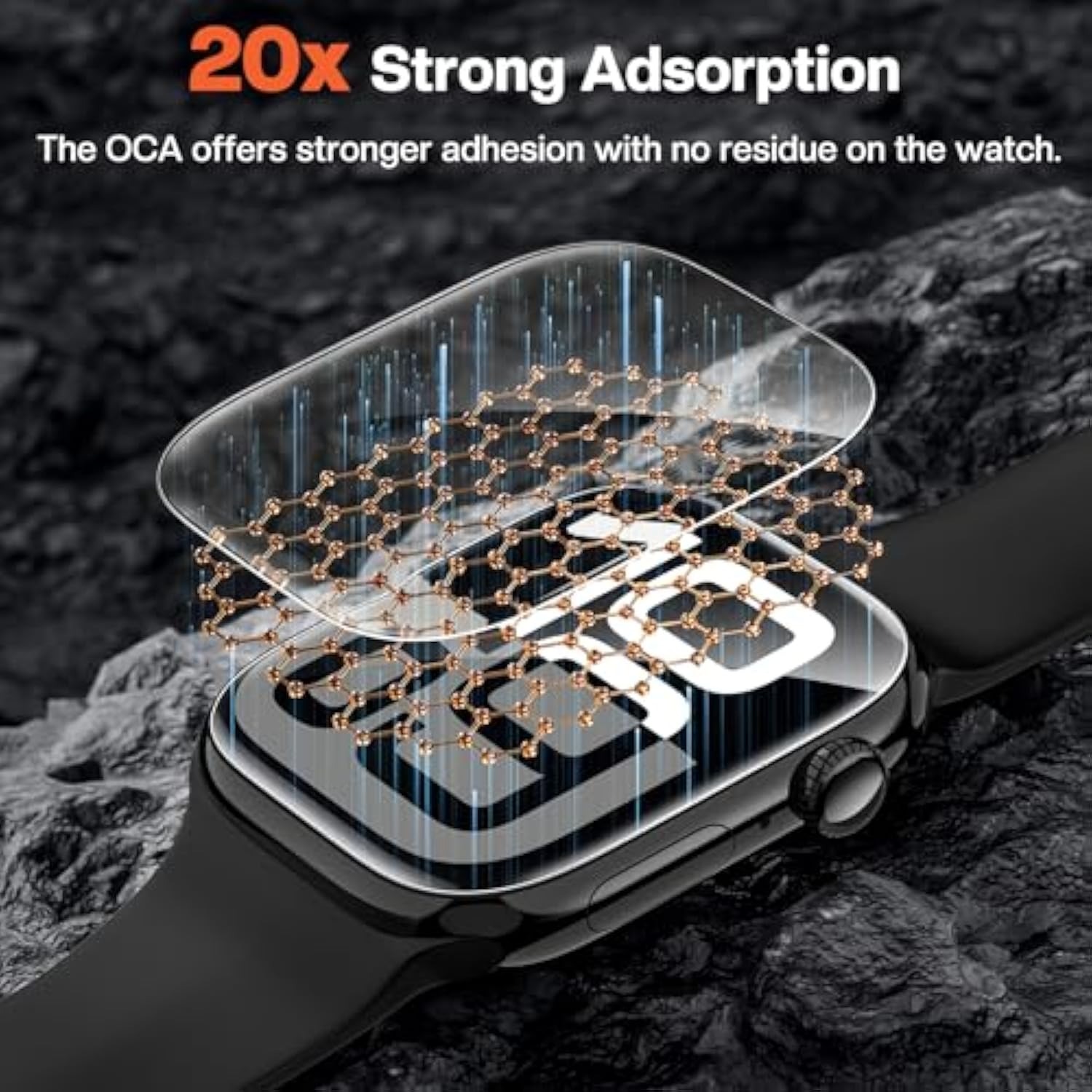 6Pack Compatible With Apple Watch Series 10 Screen Protector 46Mm Accessories, Soft Film With Installation Kit, Face Case Cover For Iwatch Series 10