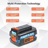 Replacement 3.6Ah 40V Lithium Battery for Black and Decker Cordless Tools