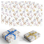Winnie Wrapping Paper For Baby Shower, The Pooh Birthday Decoration, Winnie Gift Wrapping Paper,Winnie Baby Shower Decorations- 5 Pack (29.5 X 19.7In), Classic Bear Gift Wrap For Birthdays, White
