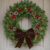 Brown Velvet Ribbon 2.5 Inch X 10 Yards For Christmas Home Decor Tree Topper Bow Gift Wrapping Diy Crafts Wreath Garland